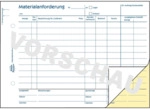 10 x Avery Zweckform Formularbuch Materialanforderungen A5 quer VE=2x5