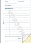 Avery Zweckform Formularbuch Regiebericht A5 hoch