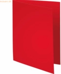 5 x Exacompta Aktendeckel Forever A4 220g VE=100 St&uuml;ck rot
