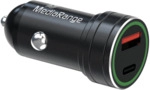 MediaRange KfZ-Ladeger&auml;t - USB-A/USB-C schwarz.