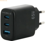 Mobilis Mobilis Wall Charger - 65W - 2 USB C + 1 USB A - GaN