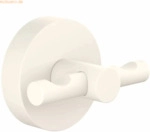 Tesa Bademantelhaken Moon White inkl. Klebel&ouml;sung