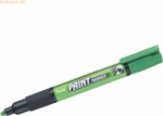 12 x Pentel Lackmarker 2,0mm Rundspitze hellgr&uuml;n