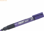 12 x Pentel Lackmarker 2,0mm Rundspitze violett