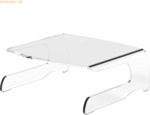 Fellowes Monitorst&auml;nder Clarity Series Acryl farblos klar
