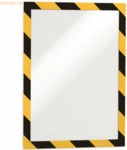 Durable Informationsrahmen Duraframe Security A4 VE=2 St&uuml;ck gelb/schwa