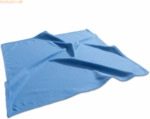 Sigel Mikrofasertuch Delta blau 400x400x0,5mm