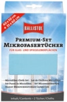 BALLISTOL Premium-Set Mikrofasert&uuml;cher - 2x sortiert beige/blau.