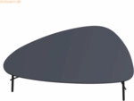 Paperflow Beistelltisch Lazy TBL93.01.01 50x93cm schwarz/schwarz