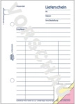 Avery Zweckform Formularbuch Lieferschein A6 selbstdurchschreibend 3x4