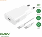 4Smarts 4smarts Ladeger&auml;t PDPlug Slim 20W GaN 1C + USB-C Kabel 1,5 m