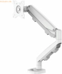 2 x Fellowes Monitorarm Eppa 1 Monitor Tischklemme wei&szlig;