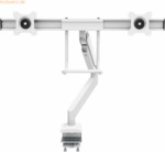 Fellowes Monitorarm Eppa Crossbar wei&szlig; 8 kg mit Tischklemme