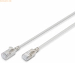 Assmann DIGITUS CAT 6A F-FTP SlimPatchk.,CU,LSZH AWG 32/7, 5m,Grau