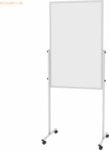 MAUL Moderationstafel Maulsolid Filz/Whiteboard 75x120cm grau/wei&szlig;