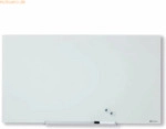 Nobo Glastafel Diamond magnetisch 1883x1059mm wei&szlig;