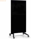 Legamaster Glasboard Mobile 90x175cm schwarz