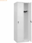 CP Spind Classic PLUS 2 Abteile 1850x600x500mm wei&szlig;/wei&szlig;