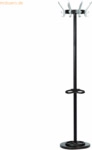 Unilux Garderobenst&auml;nder CYPRES H&ouml;he 170cm schwarz
