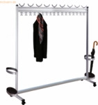 Kerkmann Reihengarderobe Multiline HxBxT 170x180x40cm aluminium