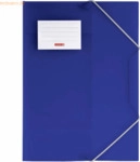 10 x Brunnen Sammelmappe Fact! A4 PP-Folie blau