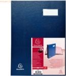 Exacompta Unterschriftenmappe Direktion A4 18 F&auml;cher blau