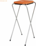 Testrut M&uuml;llsackst&auml;nder 116940 Stahlrohr/Kunststoffdeckel 130l