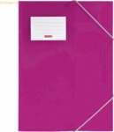 10 x Brunnen Sammelmappe Fact! A4 PP-Folie pink