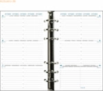 Quo Vadis Timer Kalender 1 Woche/ 2 Seite waagrecht 105x172mm Kalendar