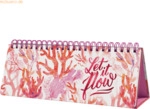Sigel Wochenplaner Jolie (EN) undatiert 30x11,4cm 1 Woche/2 Seiten Und