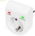 Assmann DIGITUS &Uuml;berspannungsschutzadapter LED wei&szlig;