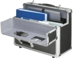 Alumaxx Pilotenkoffer Carbon Aluminium silber/carbon