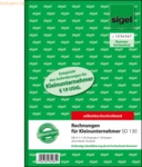 Sigel Rechnung A5 hoch SD ohne MwSt. Ausweis 2x30 Blatt