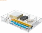 Leitz Schubladeneinsatz Cube/Plus/Wow Cube A4 Polystyrol glasklar