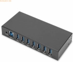 Assmann Digitus USB 3.0 HUB, 7 Port, Industrial, Metal inkl. PSU 15-kV