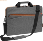 PEDEA PEDEA Notebooktasche -Fashion- bis 17,3- (43,9cm), grau/orange