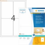 HERMA Inkjet-Etiketten wei&szlig; 96x139,7mm Special A4 VE=320 St&uuml;ck