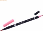6 x Tombow Dual-Fasermaler ABT mit Rundspitze/Pinselspitze pink