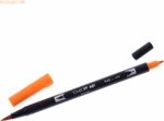 6 x Tombow Dual-Fasermaler ABT mit Rundspitze/Pinselspitze gold ochre