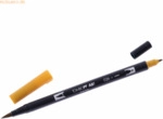 6 x Tombow Dual-Fasermaler ABT mit Rundspitze/Pinselspitze yellow gold