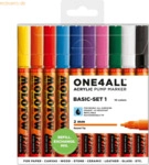 Molotow Permanentmarker One4All 127 HS nachf&uuml;llbar 2mm sortiert VE=10