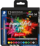 Staedtler Pigment brush pen Basic Colours 12 St&uuml;ck