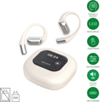 4Smarts 4smarts Open-Ear Bluetooth Kopfh&ouml;rer SkyBuds AI Screen, beige