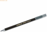 10 x edding Pinselmaler edding 1340 Brushpen silbergrau