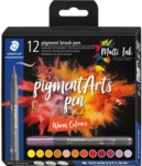 Staedtler Pigment brush pen Warm Colours 12 St&uuml;ck