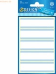 10 x Avery Zweckform Tiefk&uuml;hletiketten 76x120mm wei&szlig; VE=25 St&uuml;ck