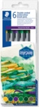 10 x Staedtler Doppelfasermaler 3001 Around the World Set AS 6 St&uuml;ck