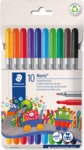 Staedtler Doppelfasermaler Noris sortiert 10 St&uuml;ck