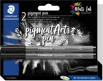 Staedtler Pigment pen intensiv schwarz 2 St&uuml;ck