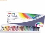 Pentel &Ouml;lpastellkreide VE= 25 Farben